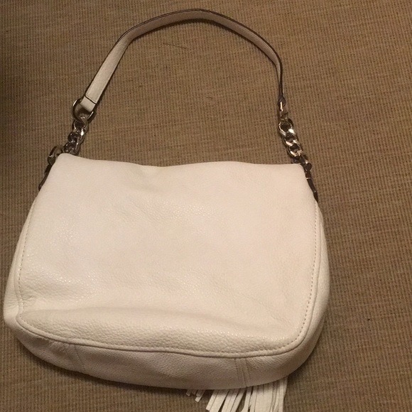 Michaele Kors leather white shoulder bag - Picture 5 of 8